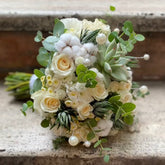Pearls Shining in Soft Creamy & White Bouquet