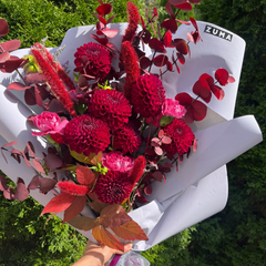 Burgundy Elegance Bouquet