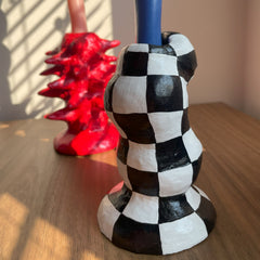 Unique Handmade Candle Holder Set