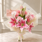 Pink Starlight Lily Bouquet
