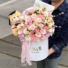 Graduation Ceremony with Grad Teddy