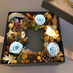 Orange Preserved Roses-Last 3 Years