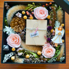 Orange Preserved Roses-Last 3 Years