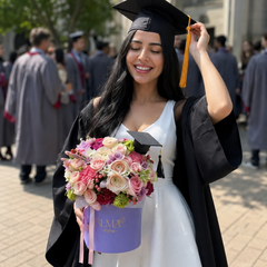 Grad Cap on Garden Jewel