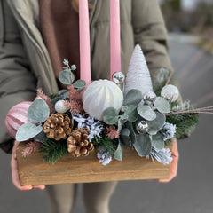 Pinkish Xmas Home Decor