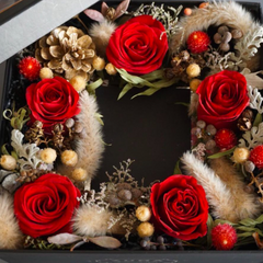 Orange Preserved Roses-Last 3 Years