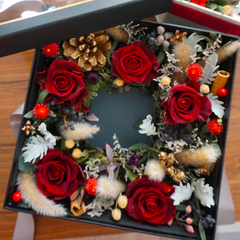 Orange Preserved Roses-Last 3 Years