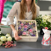 Wooden Floral Garden