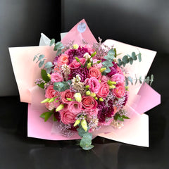 Pink Petal Hand-Tied