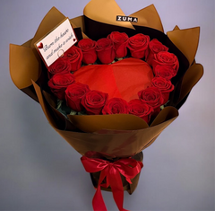 Burning Bouquet-Valentine Surprise