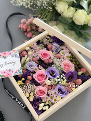 Wooden Floral Garden