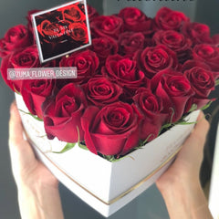 Heart Shape Premium Rose Box