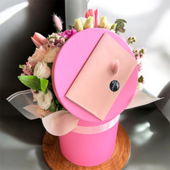 Plush Symphony in Hot Pink