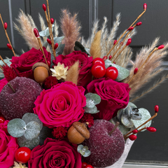 Frosted Apple and Roses Last 3 Years