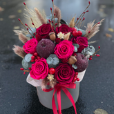 Frosted Apple and Roses Last 3 Years