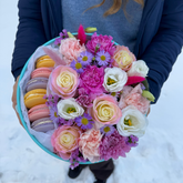 Macarons Bloom in Tiffany Blue