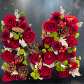 Custom Flower Letter Arrangement