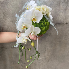 White Orchid Dream Bouquet