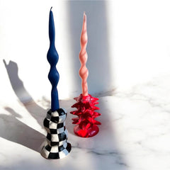 Unique Handmade Candle Holder Set