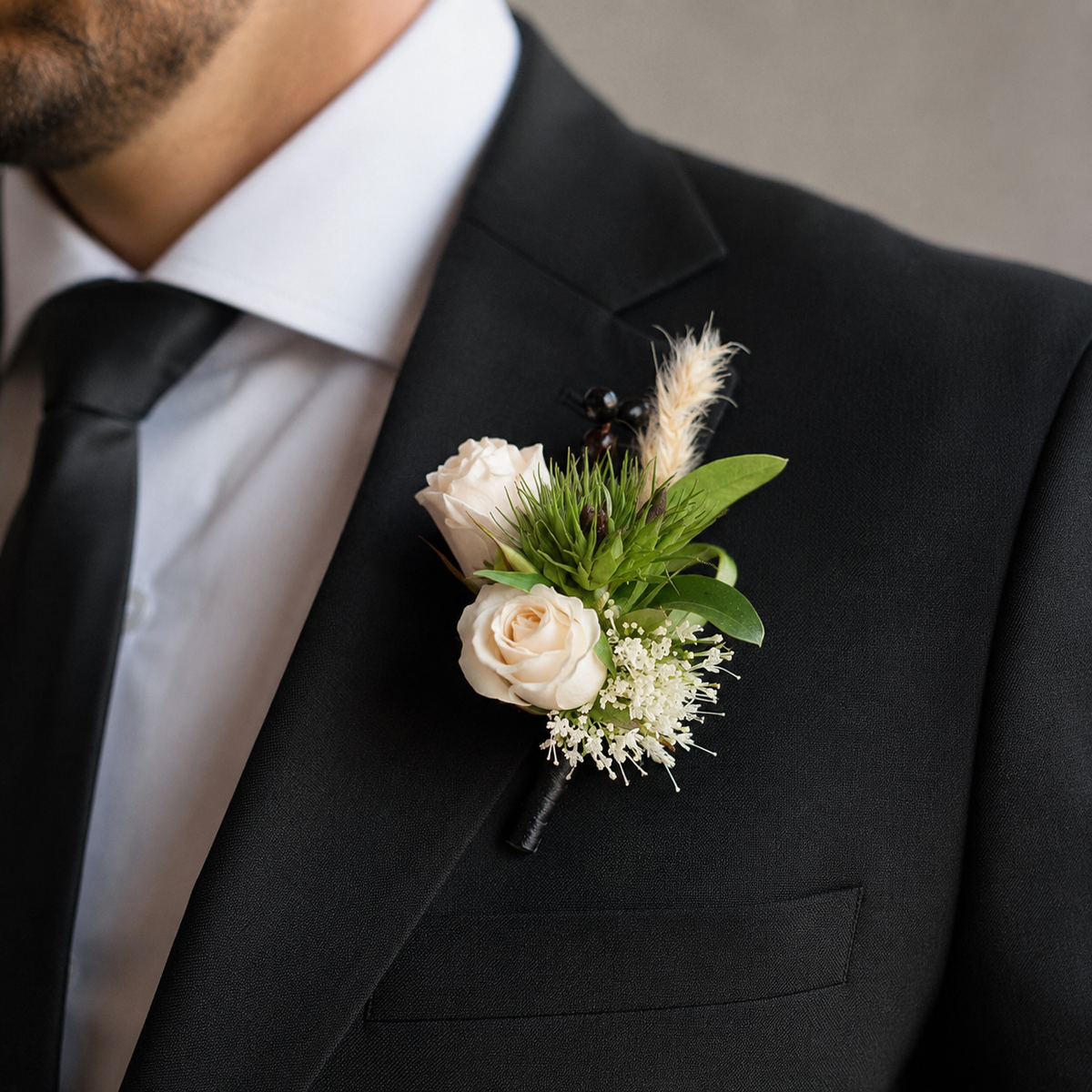 Ivory Boutonnière