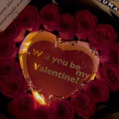 Burning Bouquet-Valentine Surprise