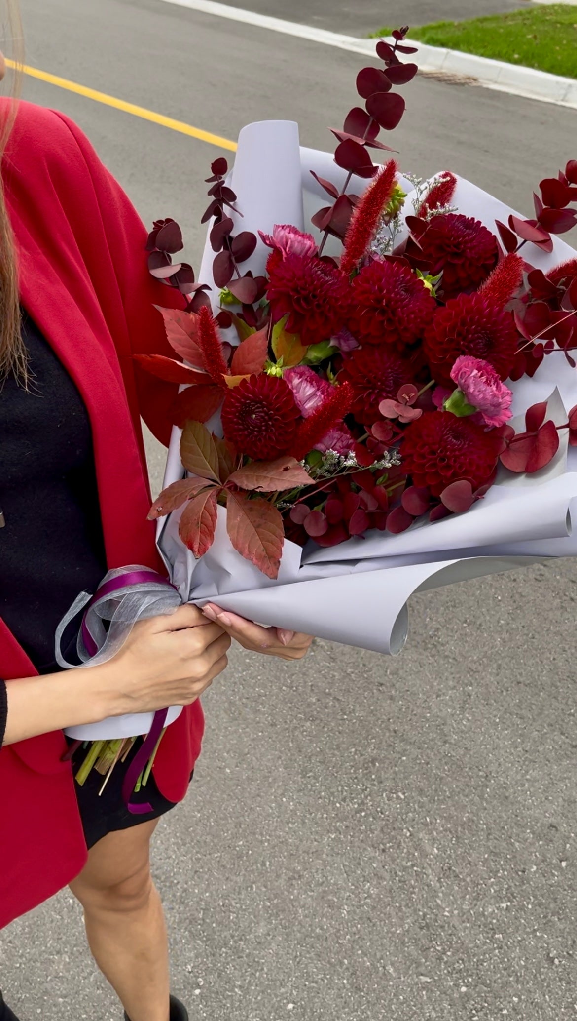 Burgundy Elegance Bouquet