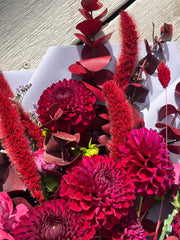 Burgundy Elegance Bouquet