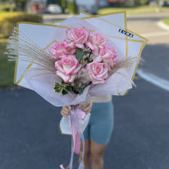 Blush Pink Rose Bouquet