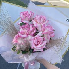 Blush Pink Rose Bouquet