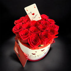 Ace of Hearts Luxury Red Rose Box | Valentine’s Edition