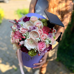 Grad Cap on Garden Jewel