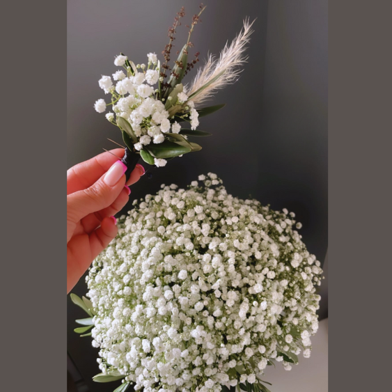 Baby’s Breath Bridal Bouquet