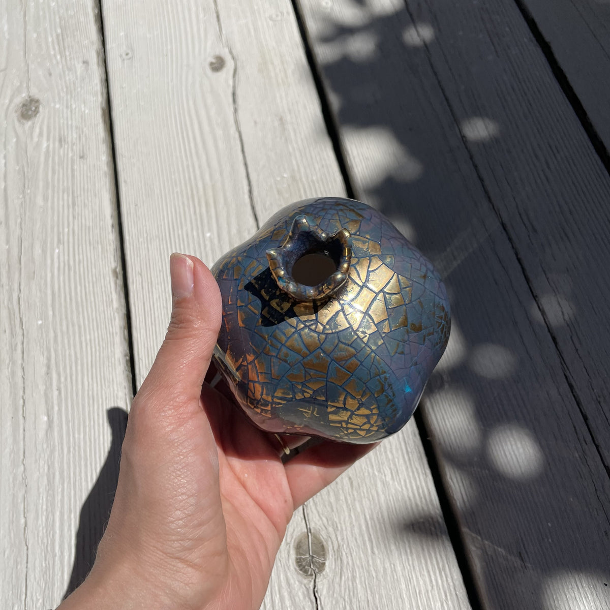 Handmade Ceramic Pomegranate