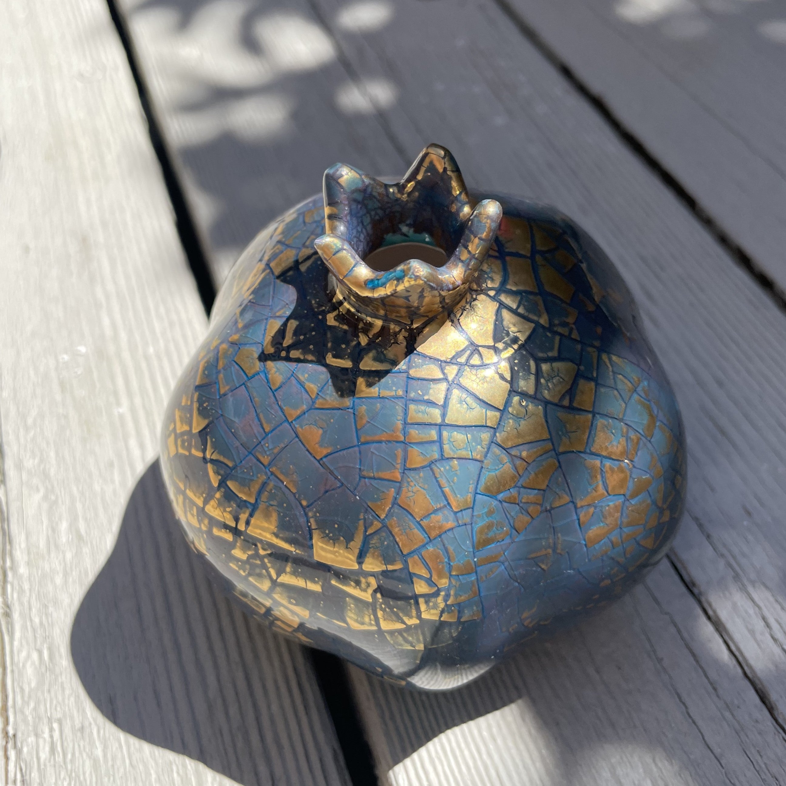 Handmade Ceramic Pomegranate