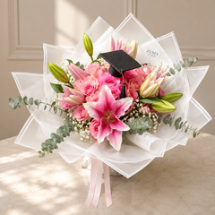 Pink Serenity Lily Bouquet