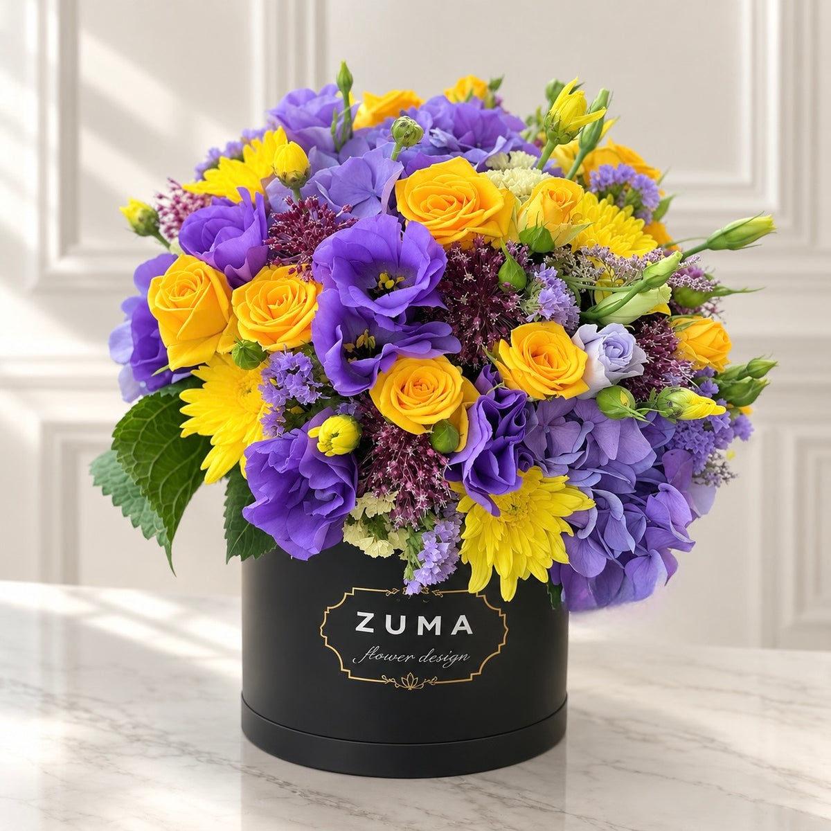 Purple & Yellow Bliss