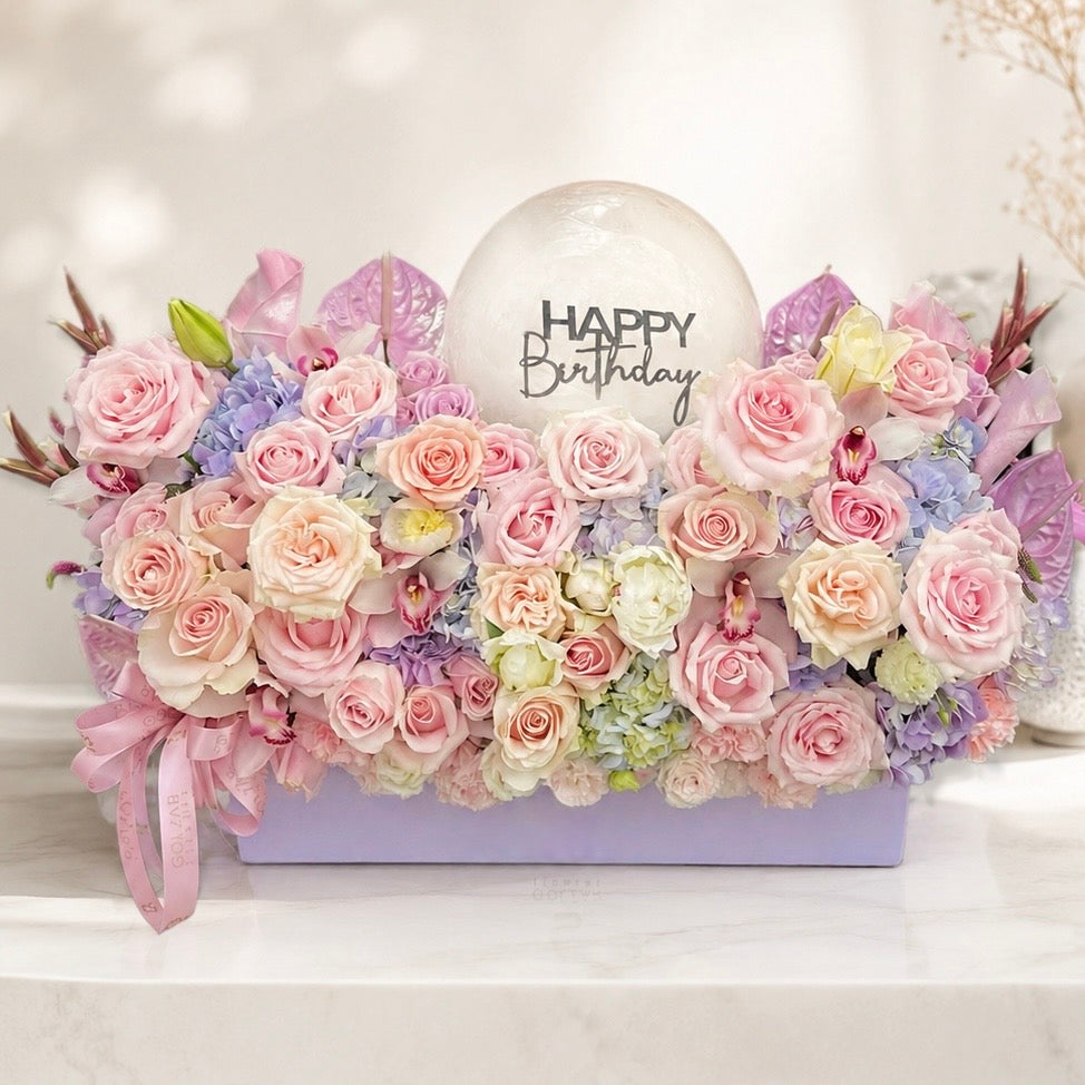 Blush Royale Grand Birthday Box
