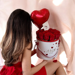 Ace of Hearts Luxury Red Rose Box | Valentine’s Edition
