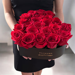 Heart Shape Premium Rose Box