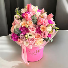 Plush Symphony in Hot Pink