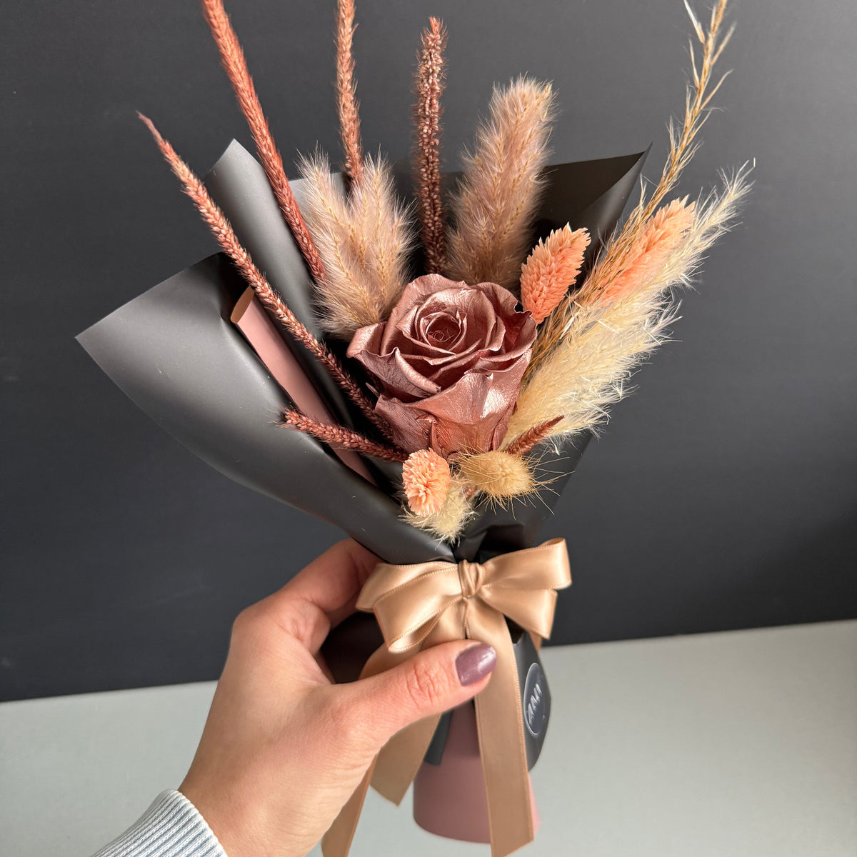 Eternal Rose Mini Bouquet-Last 3 Years