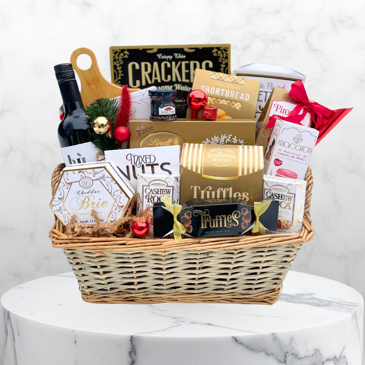 Luxury Holiday Tasty Gift Basket
