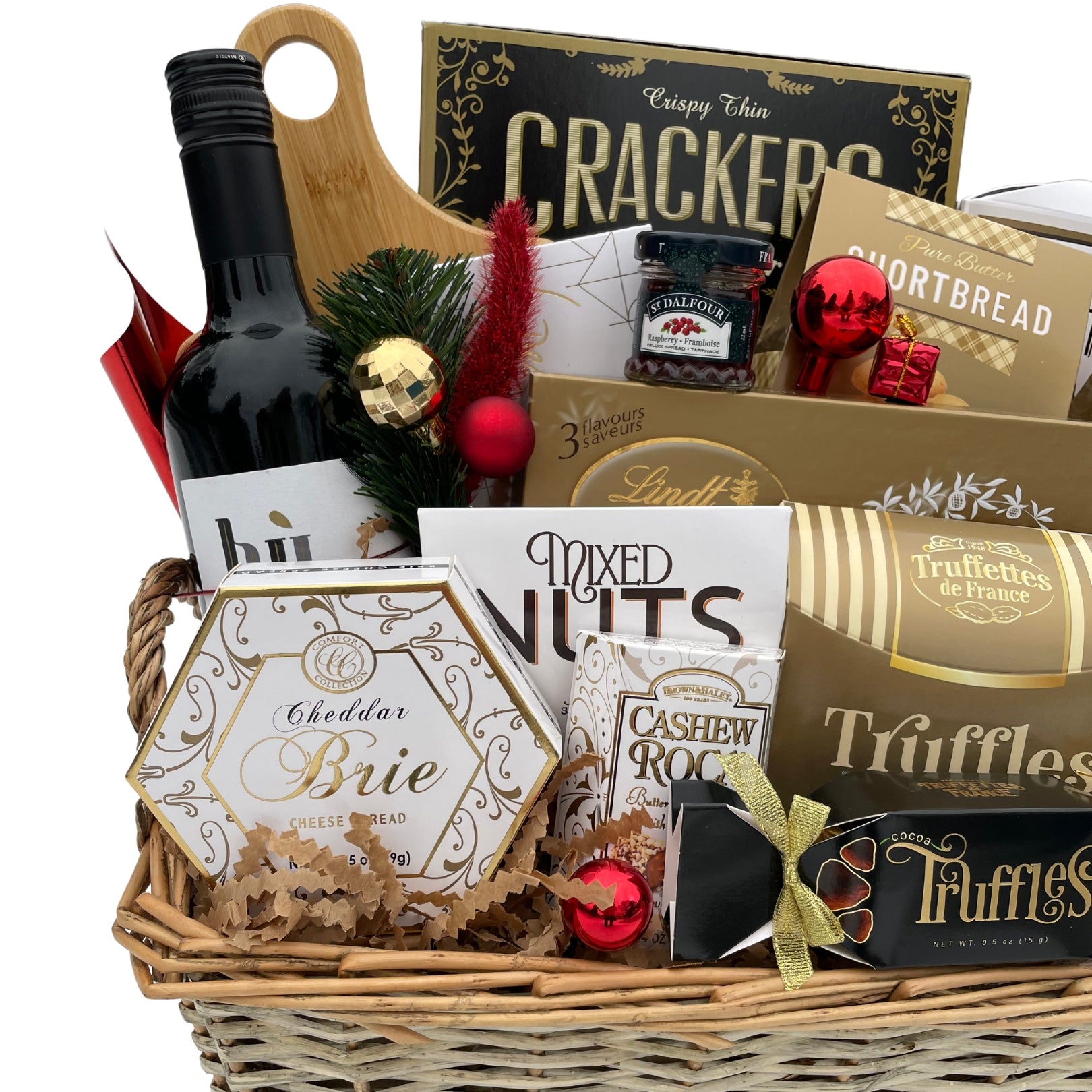 Luxury Holiday Tasty Gift Basket