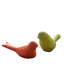 Decorative Ceramic Birds for Floral Arrangements